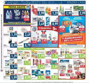 Volantino Iperfamily settimana 39 Pagina 23: Presto bicchieri €0,99, Sole liquido piatti €1,29