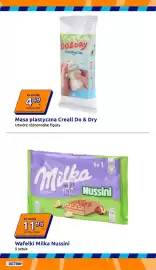 Action gazetka tydzień 39 Strona 11: Wafelki Milka Nussini 5 sztuk €11,95, Masa plastyczna Creall Do & Dry €4,49