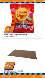 Action gazetka tydzień 39 Strona 15: Lizaki Chupa Chups The Best Of €6,29, Mata łazienkowa z szenilu €24,95