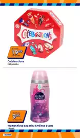 Action gazetka tydzień 39 Strona 2: SNICKERS Twix altesers CLEBRATIONS TM CLEBRATIONS Galaxy Za sztukę 1949 72.45/kg 22.9*