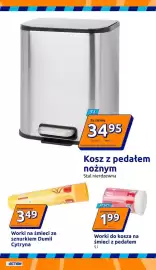 Action gazetka tydzień 39 Strona 25: Kosz z pedałem nożnym Stal nierdzewna €34,95