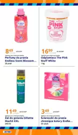 Action gazetka tydzień 39 Strona 26: Odplamiacz The Pink Stuff White €16,99, Perfumy do prania Endless Scent Blossom €8,49