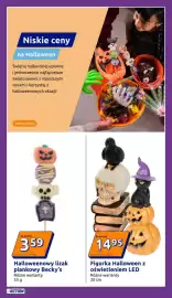 Action gazetka tydzień 39 Strona 34: Figurka Halloween z oświetleniem LED €14,95, Halloweenowy lizak piankowy Becky's €3,59