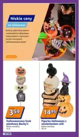 Action gazetka tydzień 39 Strona 36: Figurka Halloween z oświetleniem LED €14,95, Halloweenowy lizak piankowy Becky's €3,59