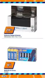Action gazetka tydzień 39 Strona 7: Solarna lampa ścienna 200 lumenów | 20,5 x 10,5 x 7,5 cm €29,99