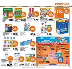 Volantino Superconti Pagina 13: Detersivo piatti Nelsen €3,99, Detersivo pavimenti Lysoform €3,99