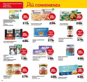 Volantino Superconti Pagina 16: Tavoletta di cioccolato Milka €1,59, Barrette Pesoforma €6,99