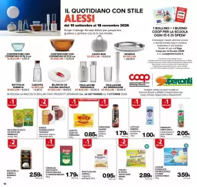 Volantino Superconti Pagina 18: Hipro drink Danone fragola e lampone €1,79, Carciofi in spicchi tanto cuore orogel €2,89