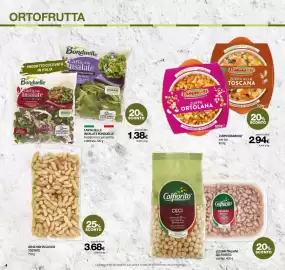 Volantino Superconti Pagina 4: ORTOFRUTTA EZUPPE FRESCHE in ITALIA PRODOTTO COLTIVATO IN ITALIA Bonduelle Carta delle