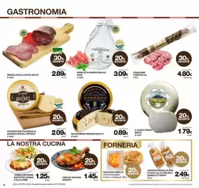 Volantino Superconti Pagina 6: Il cacio di Pienza bianco €1,79, Maasdammer premium quality €0,89