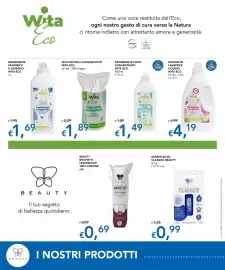 Volantino Migross Superstore Pagina 6: Detergente Piatti Concentrato Wita Eco €1,49, Maxi rotolo asciugatutto Wita Eco €1,89
