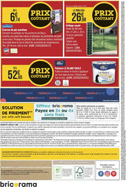 Catalogue Bricorama page 10: 50 L 6,9/14 PRIX COÛTANT JARDIBEST ECORCES BE PIN MARITIME 6074 JARDIBEST Écorces de pin