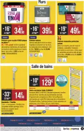 Catalogue Bricorama page 3: Douchette + Flexible €14,90, 3 3 Peinture rénovation perfection cuisine €49,90
