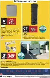 Catalogue Bricorama page 8: Belli Récupérateur d'eau de pluie €99,00, Riviera Bac GRANIT €24,90
