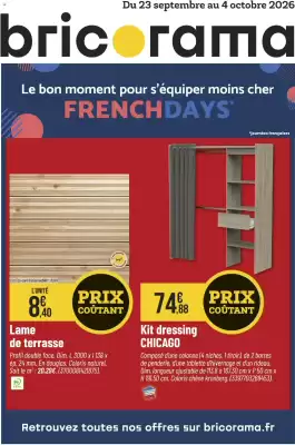 Bricorama (valable jusqu'au 4-10)