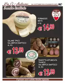 Volantino Centro Oceano Pagina 10: Km Aiutiamo il nostro territorio Formaggio Misto Val d'Apsa VC C&C P SALAME TIPICO