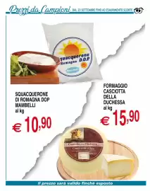 Volantino Centro Oceano Pagina 13: Squacquerone di Romagna DOP Mambelli €10,90