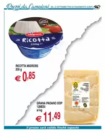 Volantino Centro Oceano Pagina 23: Ricotta Migross €0,85