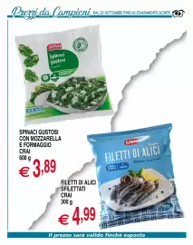 Volantino Centro Oceano Pagina 27: Spinaci gustosi Crai €3,89