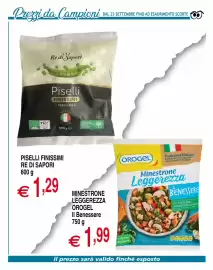 Volantino Centro Oceano Pagina 28: Piselli finissimi re di sapori €1,29