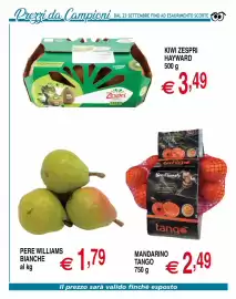 Volantino Centro Oceano Pagina 6: Mandarino Tango €2,49, Pere Williams Bianche €1,79