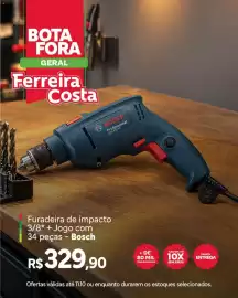 Encarte Ferreira Costa Página 3: BOTA FORA GERAL -Ferreira Costa AAA BOSCH Professional GSB 450 RE Furadeira de impacto 3/8*