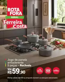 Encarte Ferreira Costa Página 6: Jogo de panela antiaderente €59,90
