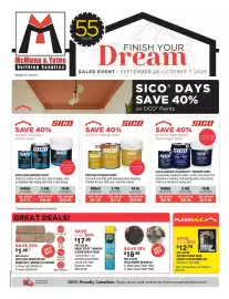 McMunn & Yates Building Supplies flyer Page 1