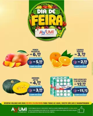 Folheto Ayumi Supermercados (válido até 23-09)
