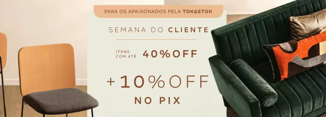 Tok&Stok (válido até 2-10)