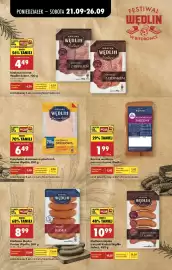 Biedronka gazetka tydzień 39 Strona 5: Kindziuk Kraina Wędlin Select €4,49, Boczek wędzony, parzony Kraina Wędlin €1,99