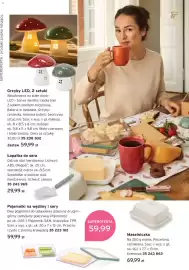 Tchibo gazetka Strona 7: Grzyby LED 2-pak €59,99, Maselniczka €69,99
