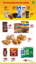 Folleto Bodega Aurrerá Página 3: Paquete de pan de dulce €32,00, Nescafe Clasico €219,00