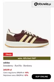 Eobuwie gazetka Strona 3: Sneakersy Run70s bordowy Adidas €249,99