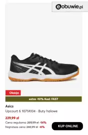 Eobuwie gazetka Strona 8: Buty halowe Upcourt 6 1071A104 Asics €229,99