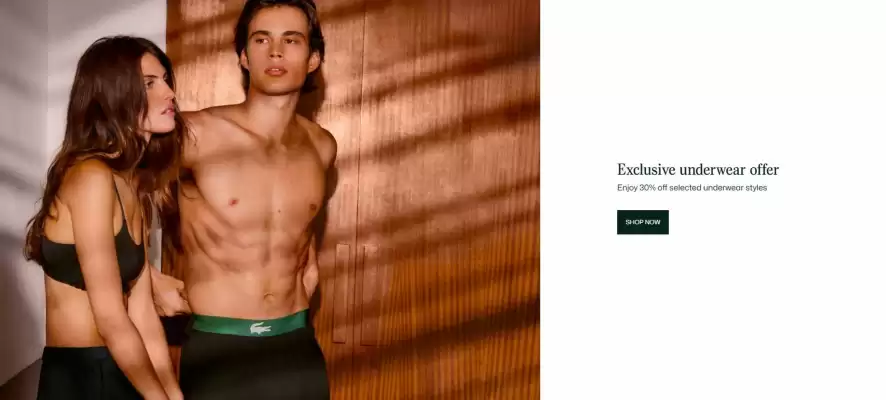 Lacoste (valid până la 6-10)