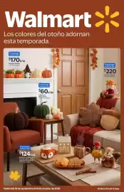 Folleto Walmart Página 1: Walmart Los colores del otoño adornan esta temporada. Precio bajo todos los días $170c/u Arreglos