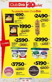 Folleto Supermercados DIA semana 39 Página 37: Cremón queso untable original / light €2.990,00, Dio leberwurst €2.490,00