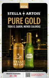 Folleto Supermercados DIA semana 39 Página 5: NUEVA STELLA ✶ ARTOIS PURE GOLD TODO EL SABOR, MENOS CALORÍAS PURE GOLD eow