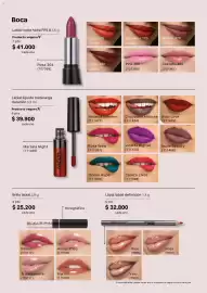 Catálogo Natura Página 112: Brillo labial €25.200,00, Lápiz labial definición €32.800,00