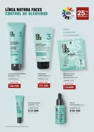 Catálogo Natura Página 127: Faces máscara facial piel oleosa refrescante €10.800,00, Faces sérum uniformizador €52.100,00