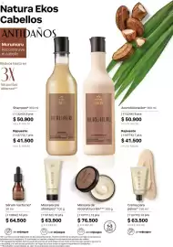 Catálogo Natura Página 168: Huru Huru crema para peinar €63.500,00, Sérum nocturno €64.500,00