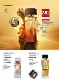 Catálogo Natura Página 70: Essential eau de parfum femenino exclusivo floral €174.900,00, Natura essencial único €299.900,00