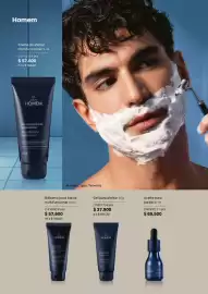 Catálogo Natura Página 85: HOMEM gel para afeitar €37.900,00, HOMEM aceite para barba €69.500,00