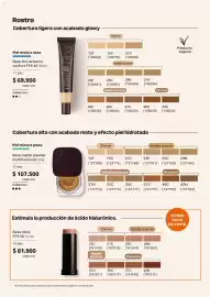 Catálogo Natura Página 99: Una base tint extremo confort €69.900,00, Una base matte powder multifuncional €107.500,00