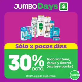 Catálogo Jumbo semana 39 Página 3: 11 JUMBO Days $ PANTENE PROV PANTENE PRO-V PANTENE PROV MIRACLES Gillette Venus Oceana