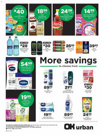 OK urban catalogue Page 4: Valpré Natural Spring Water €28,00, Lay's Potato Chips Assorted €40,00