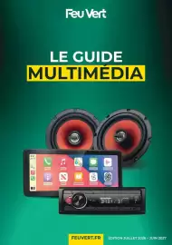 Catalogue Feu Vert page 1: Feu Vert LE GUIDE MULTIMÉDIA 9:41 ALTE Phone Music Maps Messages Now Playing SIZI TUE 15 Podcasts
