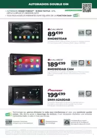 Catalogue Feu Vert page 5: CALIBER RMD901DAB CAM €189,99, CALIBER RMD807DAB €89,99