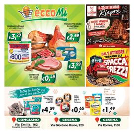 Volantino èccoMI Pagina 24: Bobina comprami €3,29, Sheba gatto vari tipi €0,65